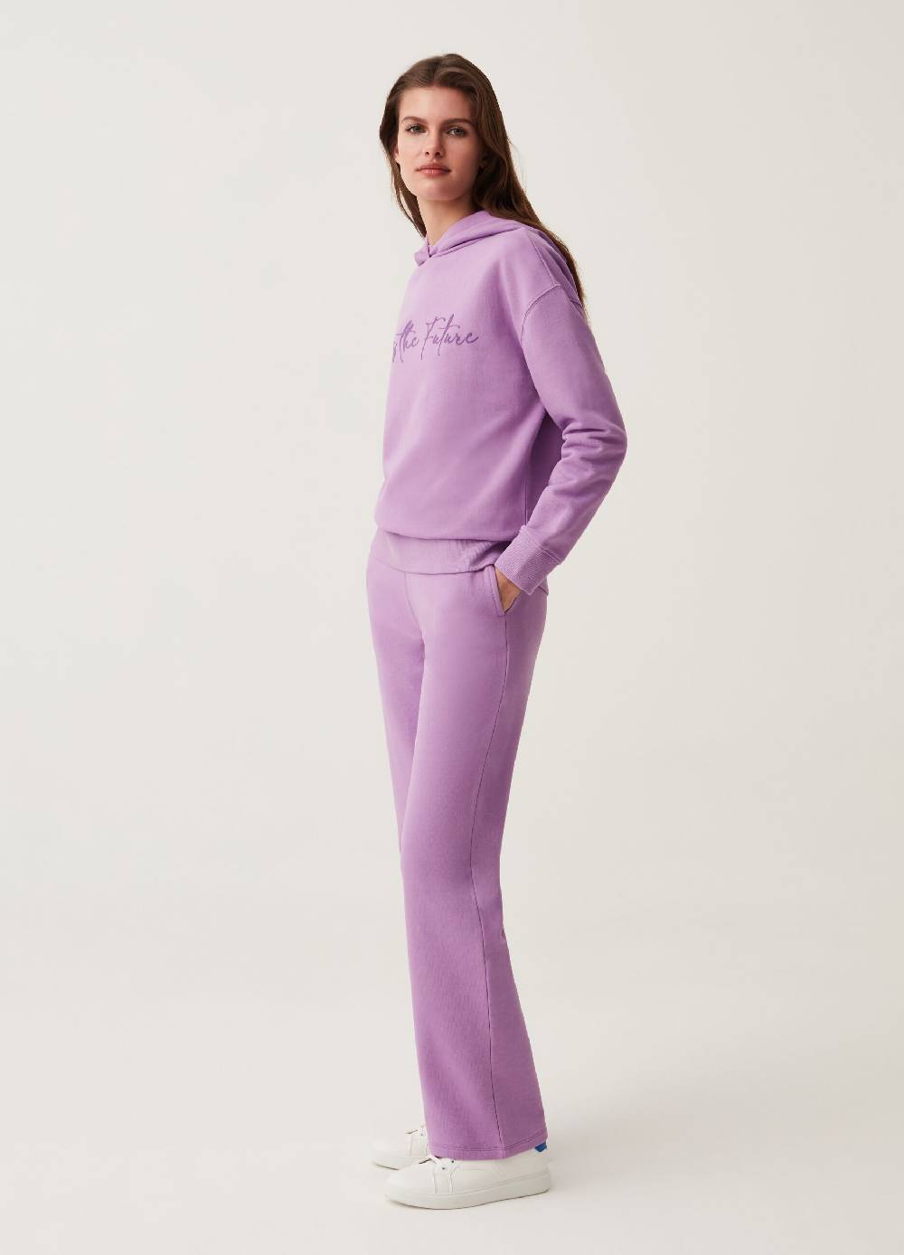 Ovs Joggers Fitness straight fit in felpa con coulisse