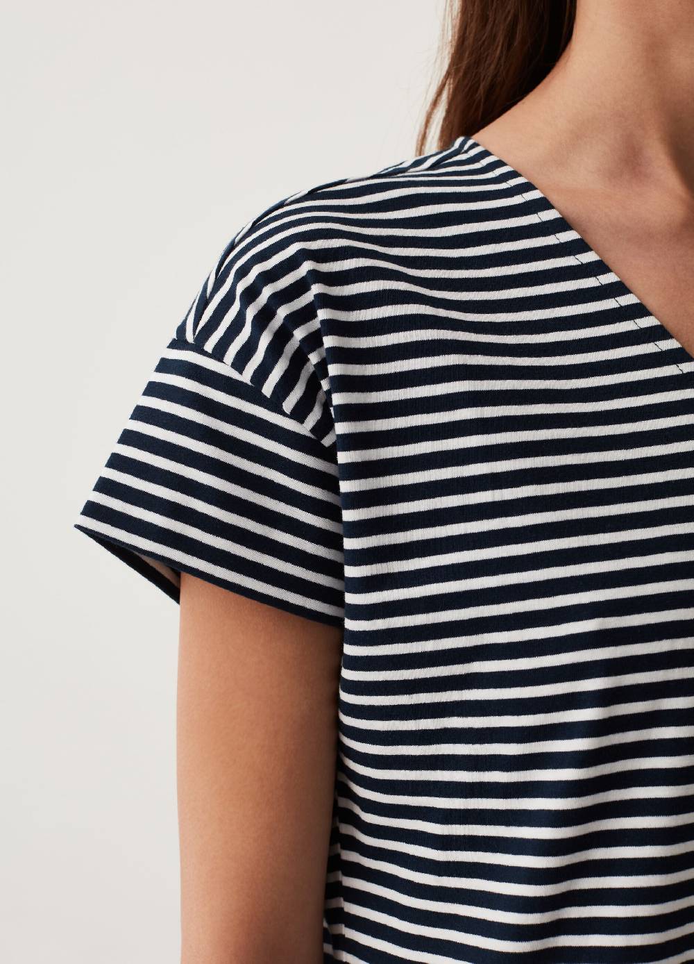 Ovs Abito A Balze Con Fantasia A Righe