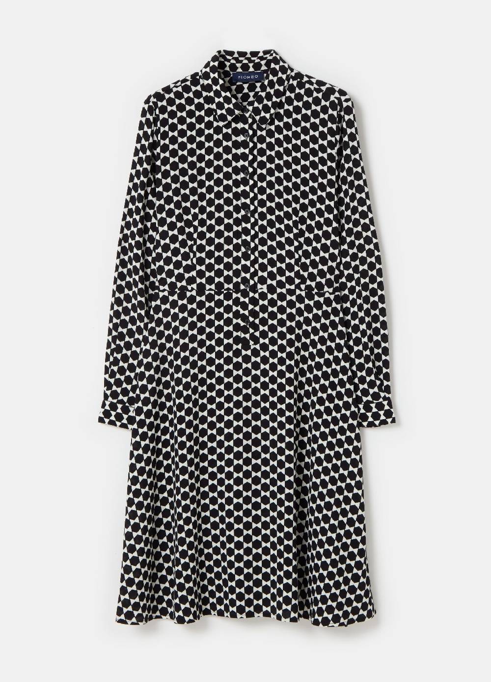 Ovs Abito Chemisier In Viscosa Con Fantasia