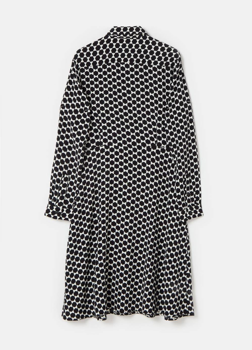 Ovs Abito Chemisier In Viscosa Con Fantasia