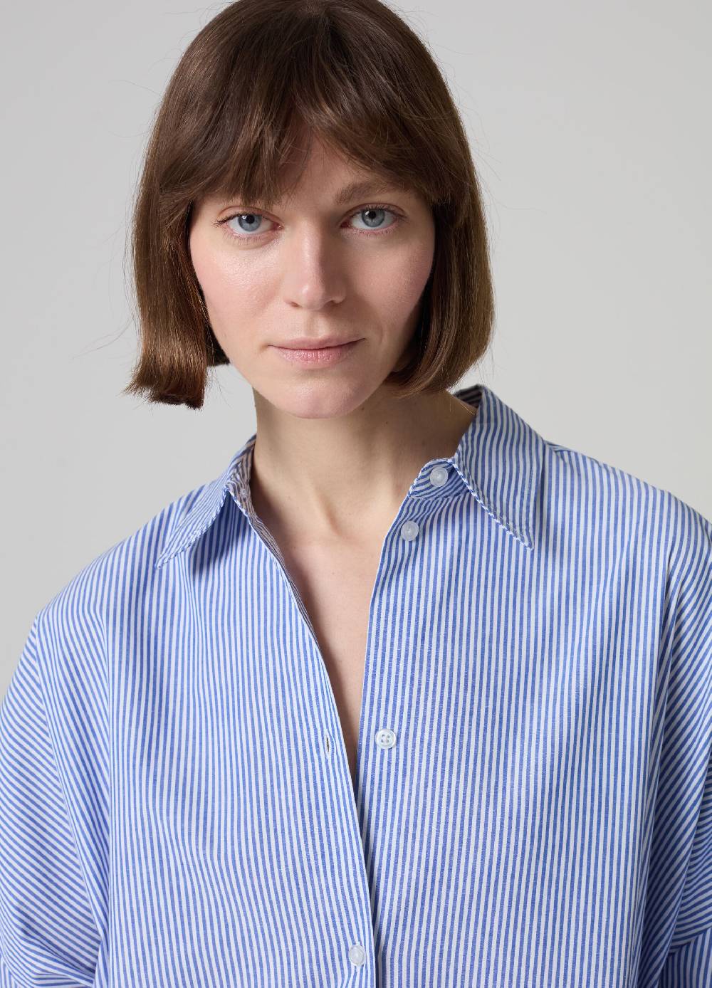 Ovs Abito Chemisier Oversize A Righe