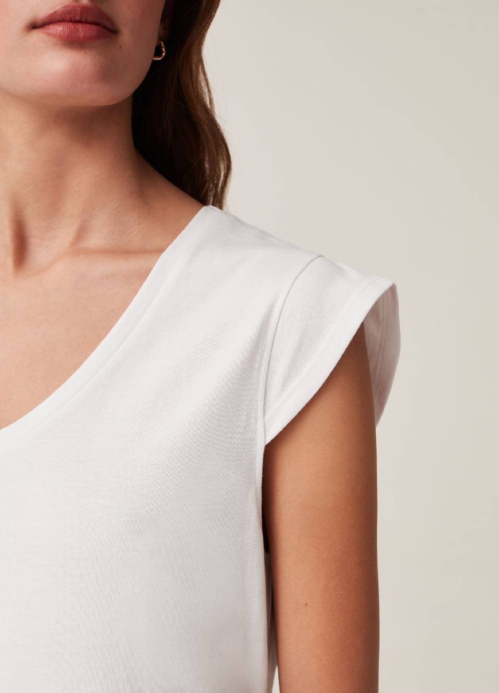 Ovs Abito Corto A Balze Con Maniche Ad Aletta