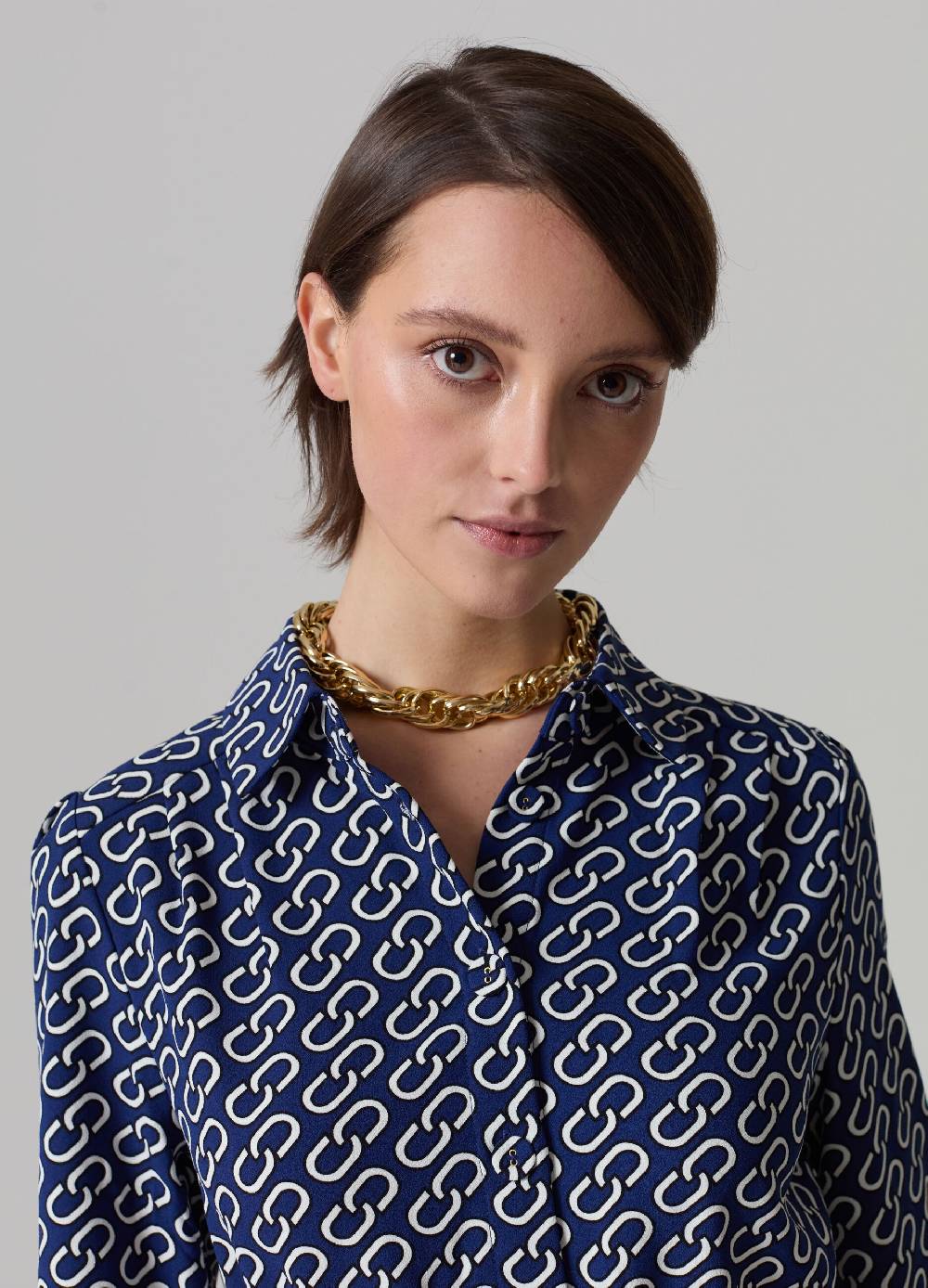 Ovs Abito Corto Chemisier In Crêpe Con Cintura