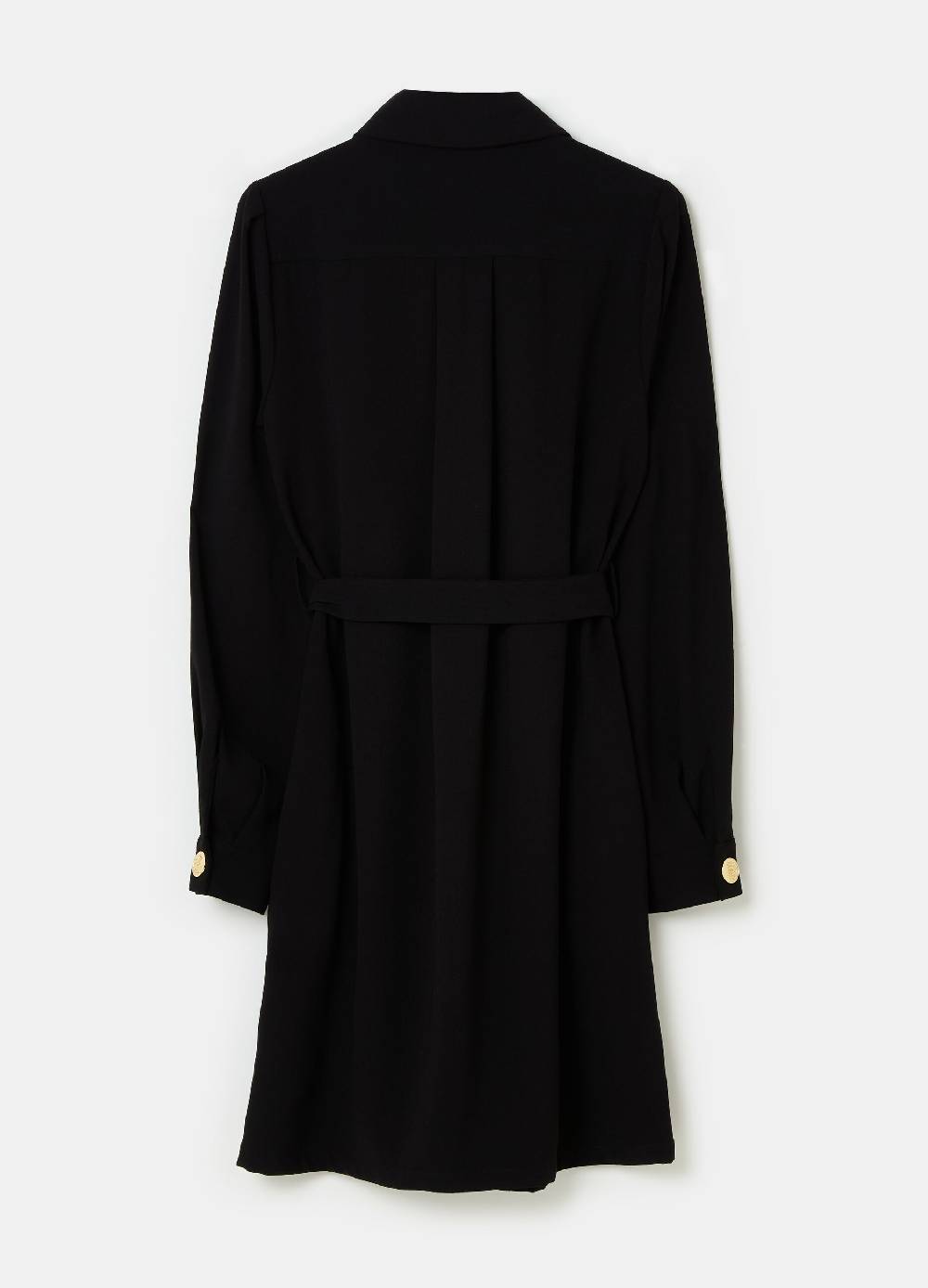 Ovs Abito Corto Chemisier In Crêpe Con Cintura