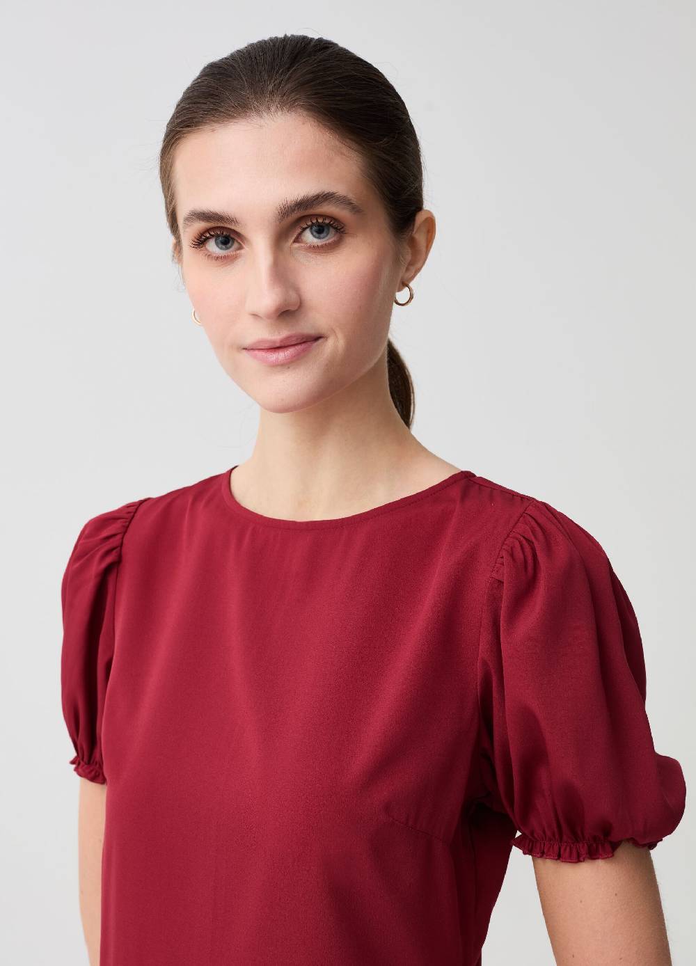 Ovs Abito Corto Con Maniche A Palloncino