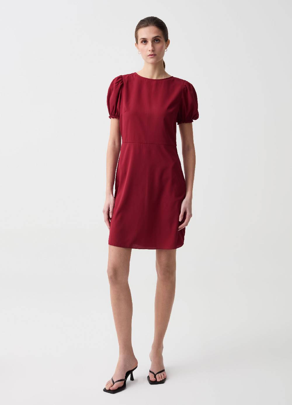 Ovs Abito corto con maniche a palloncino