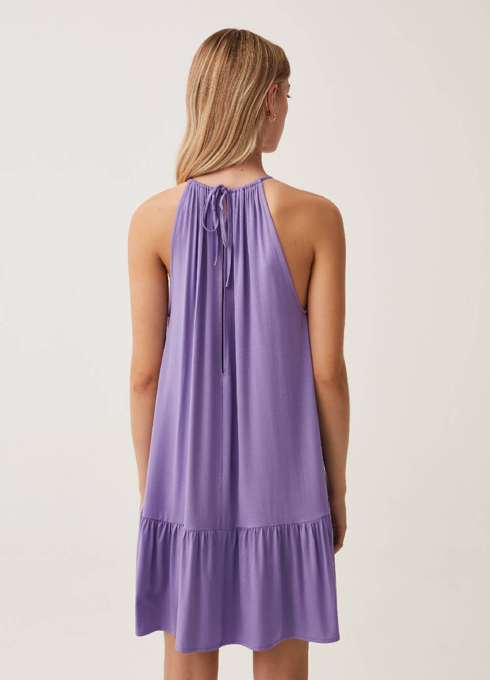 Ovs Abito Corto Con Scollo Halter