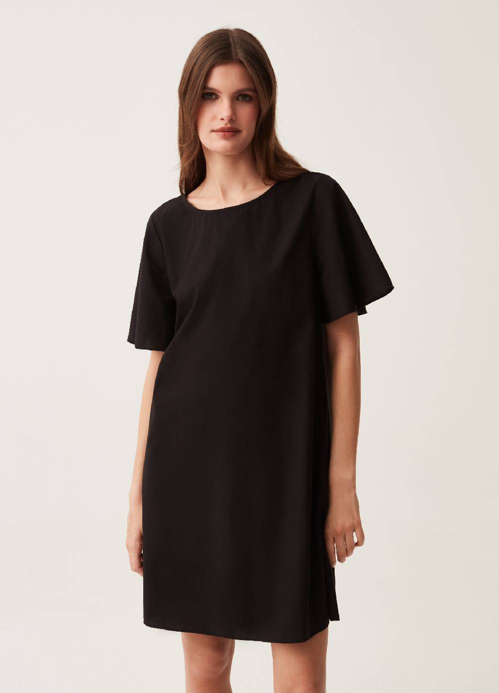 Ovs Abito corto in cotone con fiocco