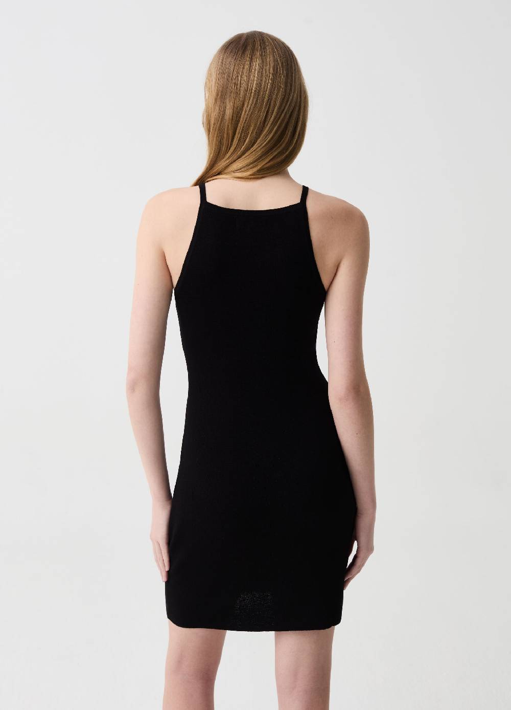 Ovs Abito Corto Tinta Unita