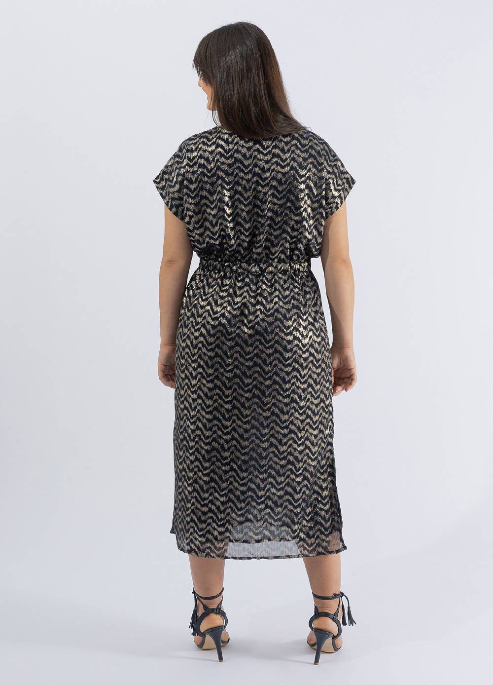 Ovs Abito Lungo Con Stampa Animalier Curvy