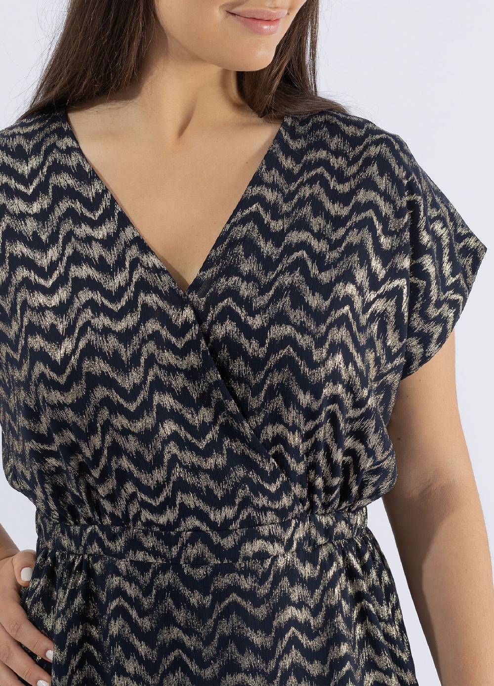 Ovs Abito Lungo Con Stampa Animalier Curvy