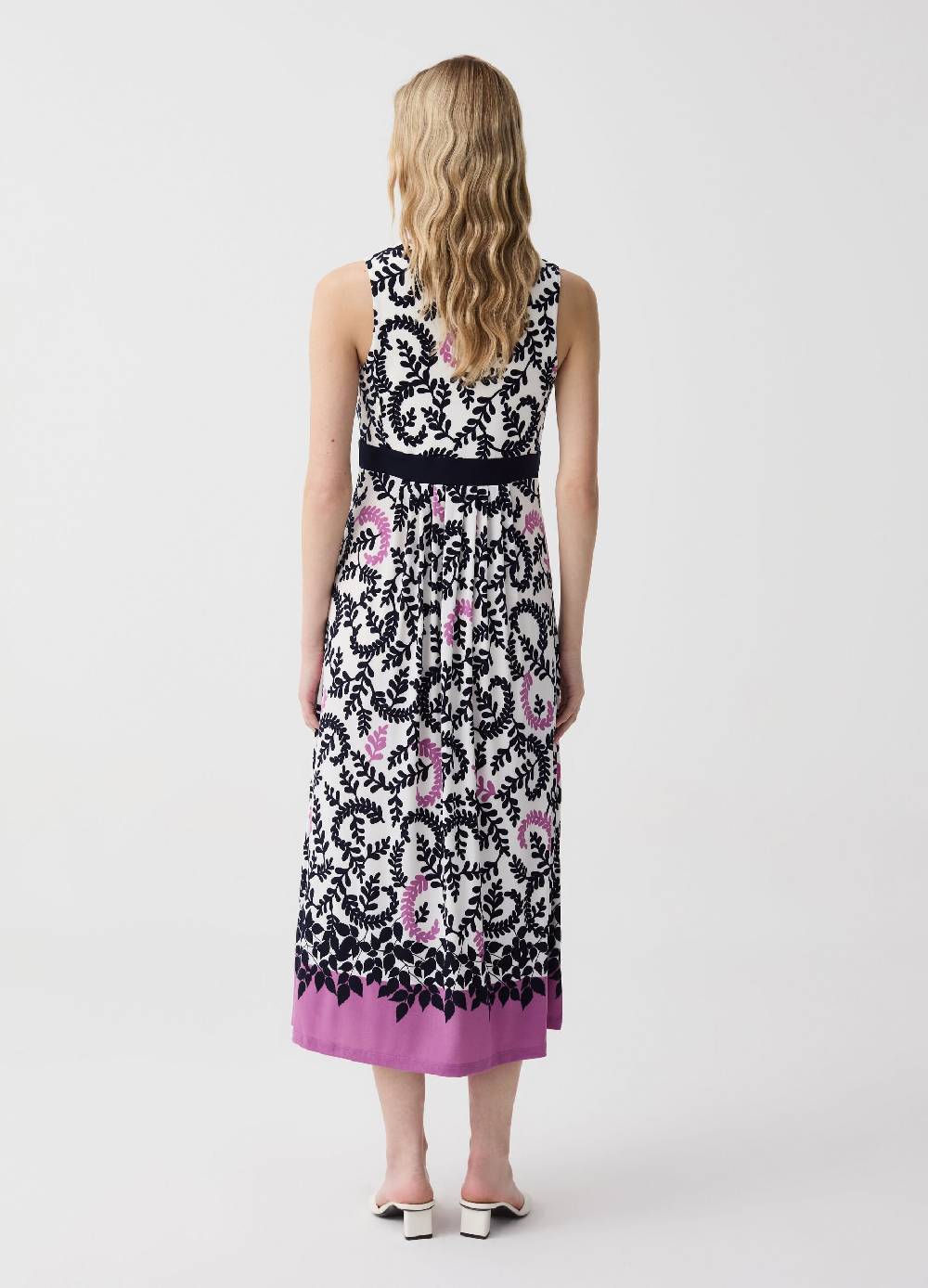 Ovs Abito Lungo Premaman Con Stampa Foliage