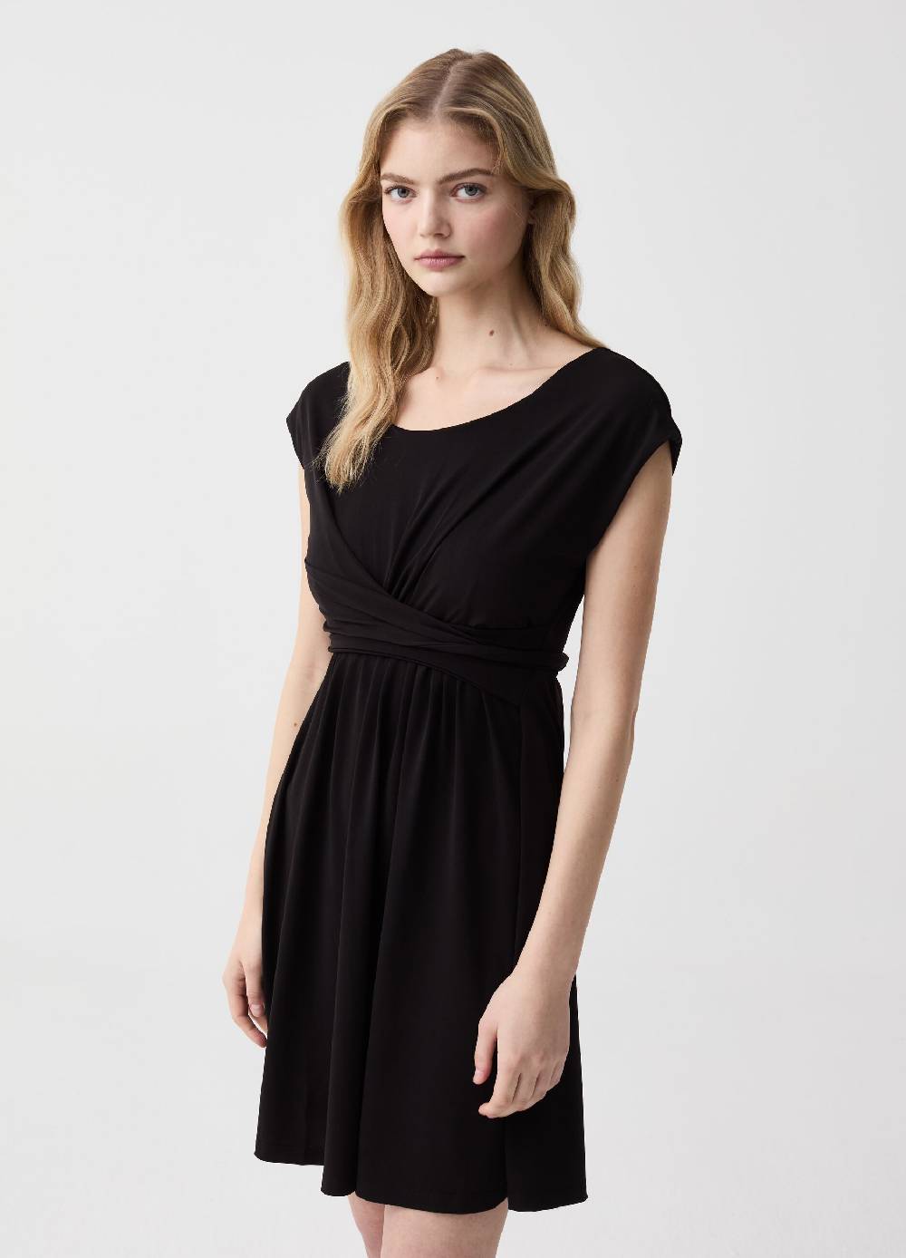 Ovs Abito Smanicato Premaman Tinta Unita