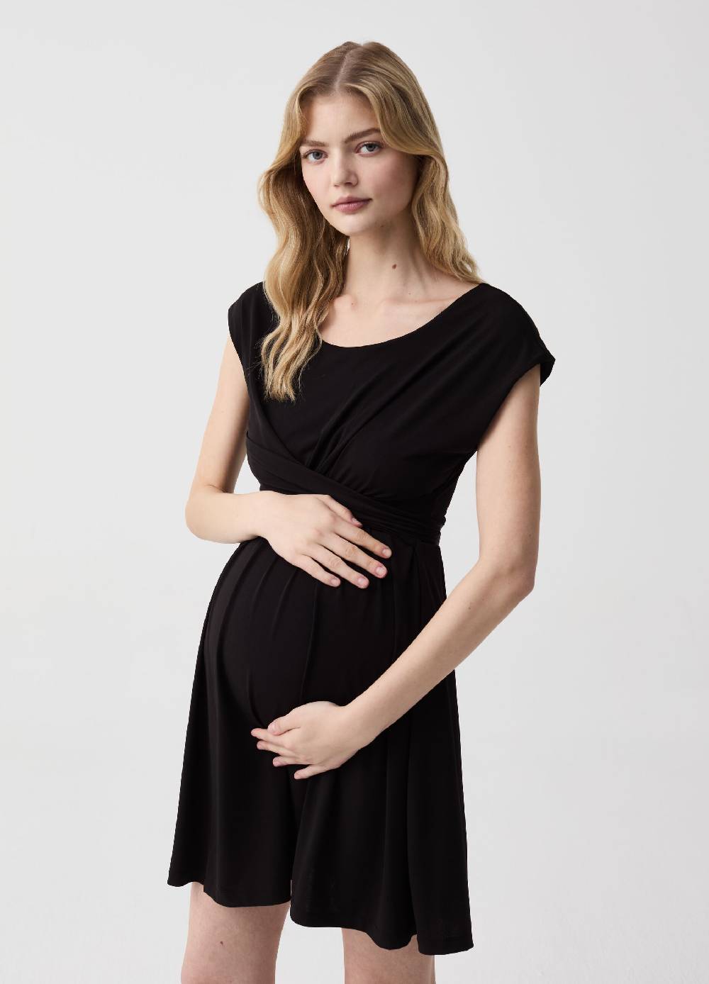 Ovs Abito smanicato premaman tinta unita