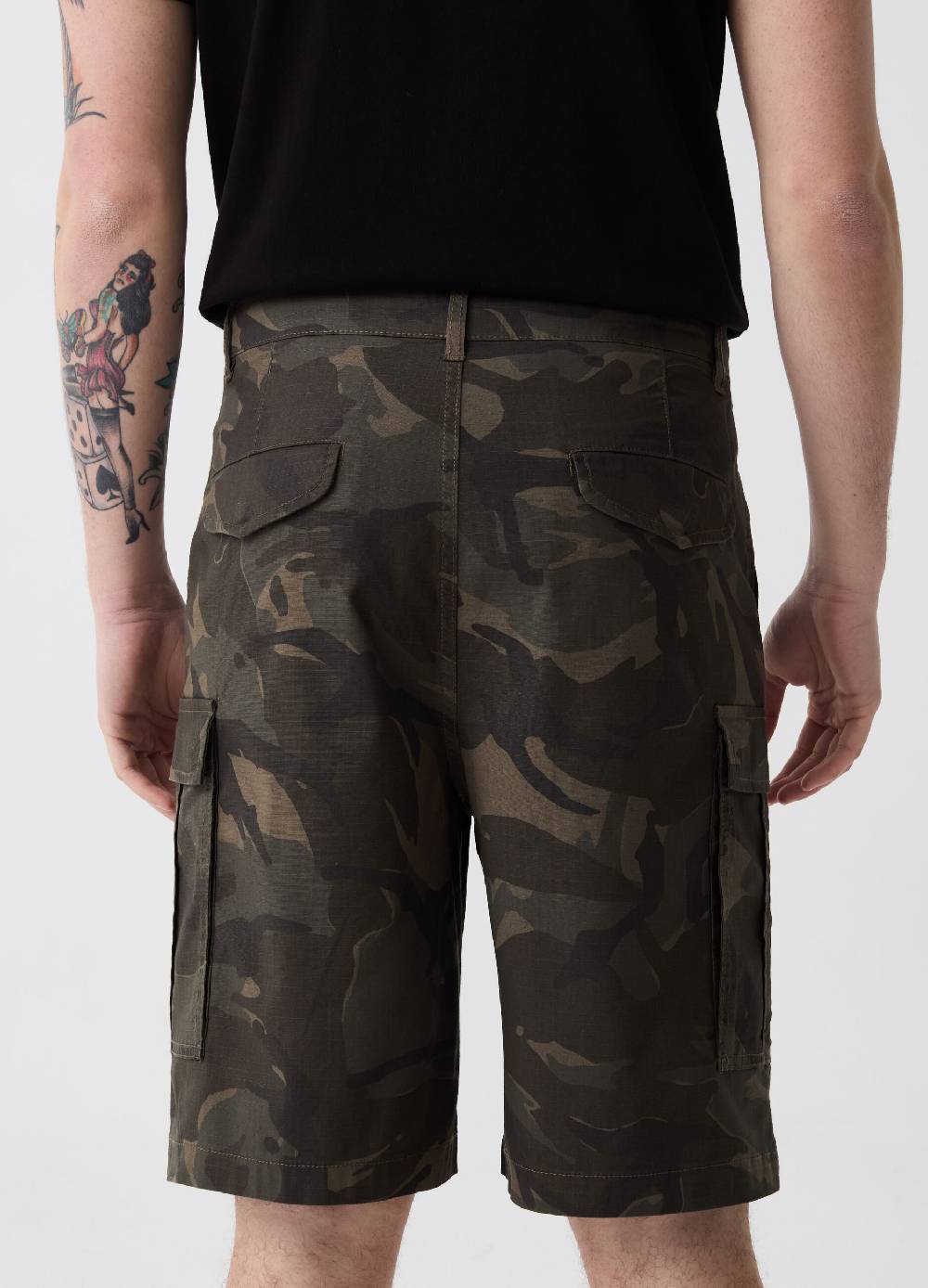 Ovs Bermuda Cargo Camouflage