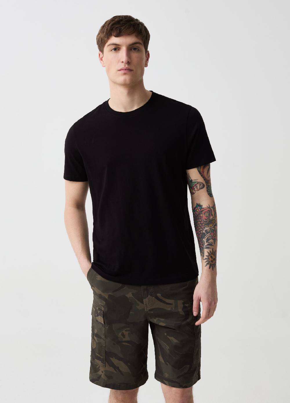Ovs Bermuda cargo camouflage