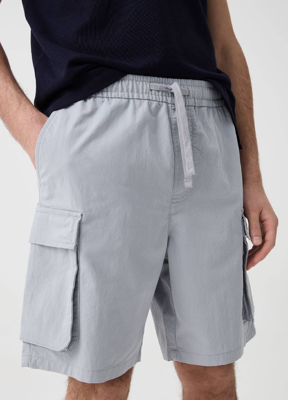 Ovs Bermuda Cargo Con Coulisse