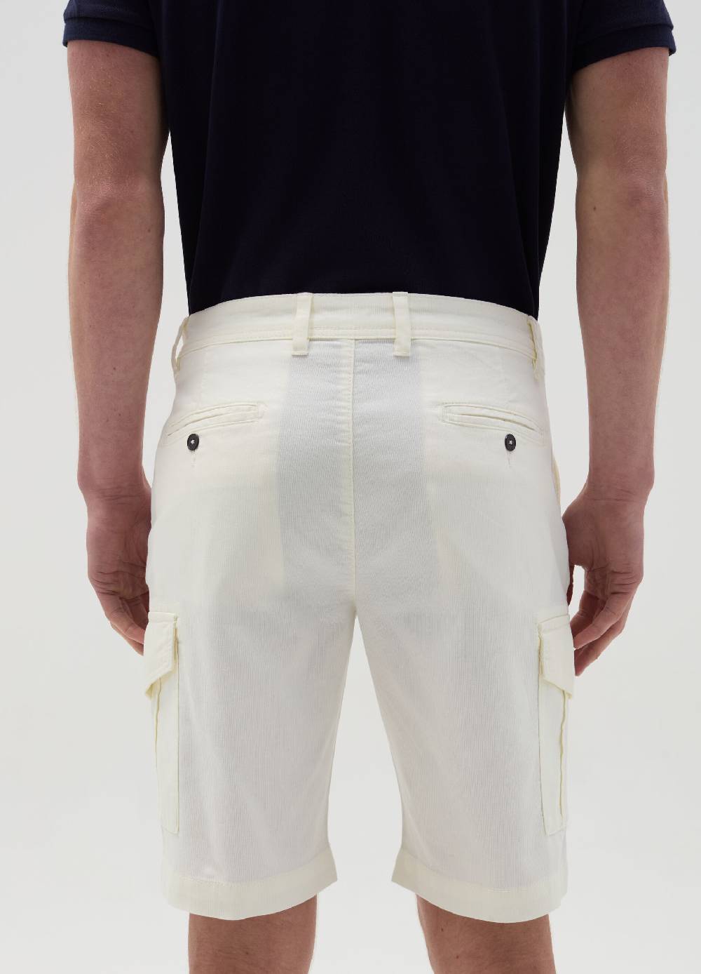 Ovs Bermuda Cargo In Cotone Stretch