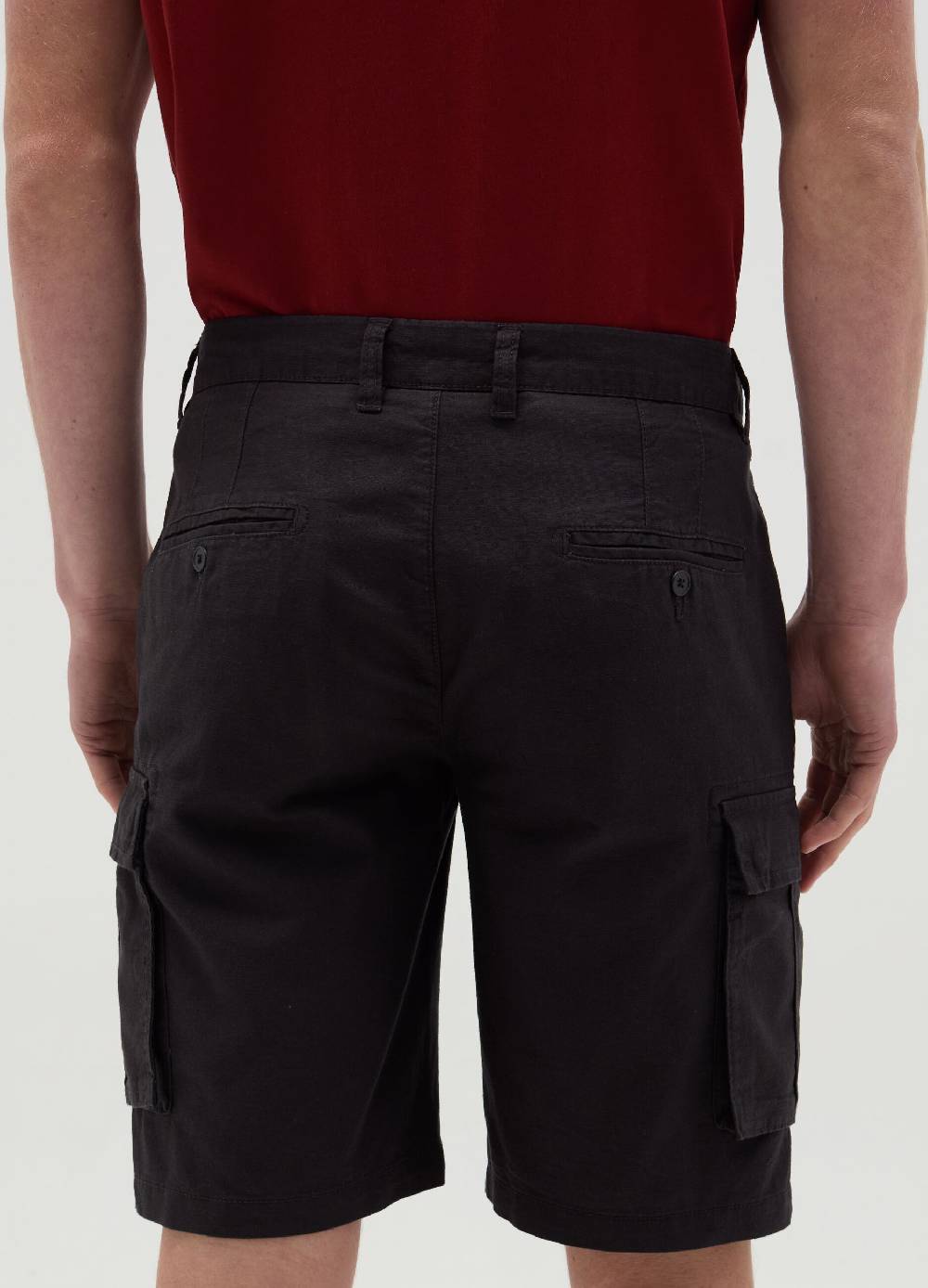 Ovs Bermuda Cargo In Cotone Stretch