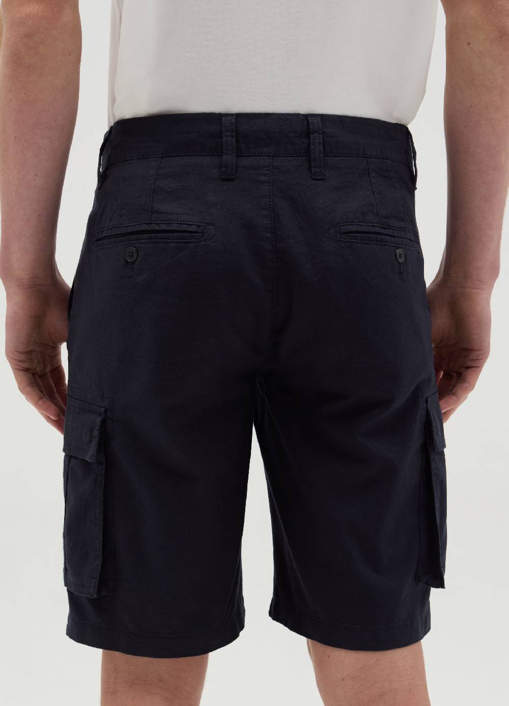 Ovs Bermuda Cargo In Cotone Stretch