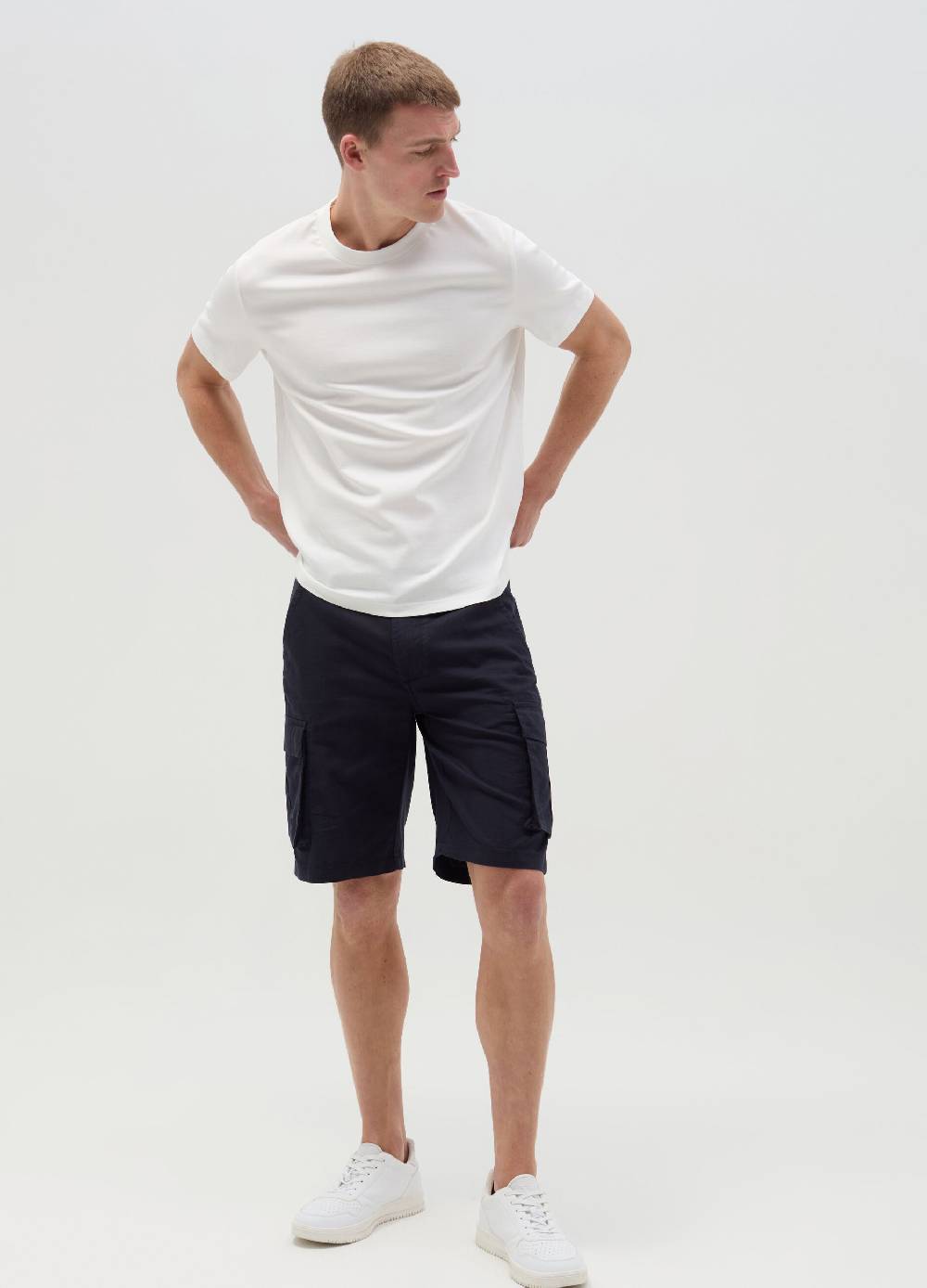 Ovs Bermuda cargo in cotone stretch