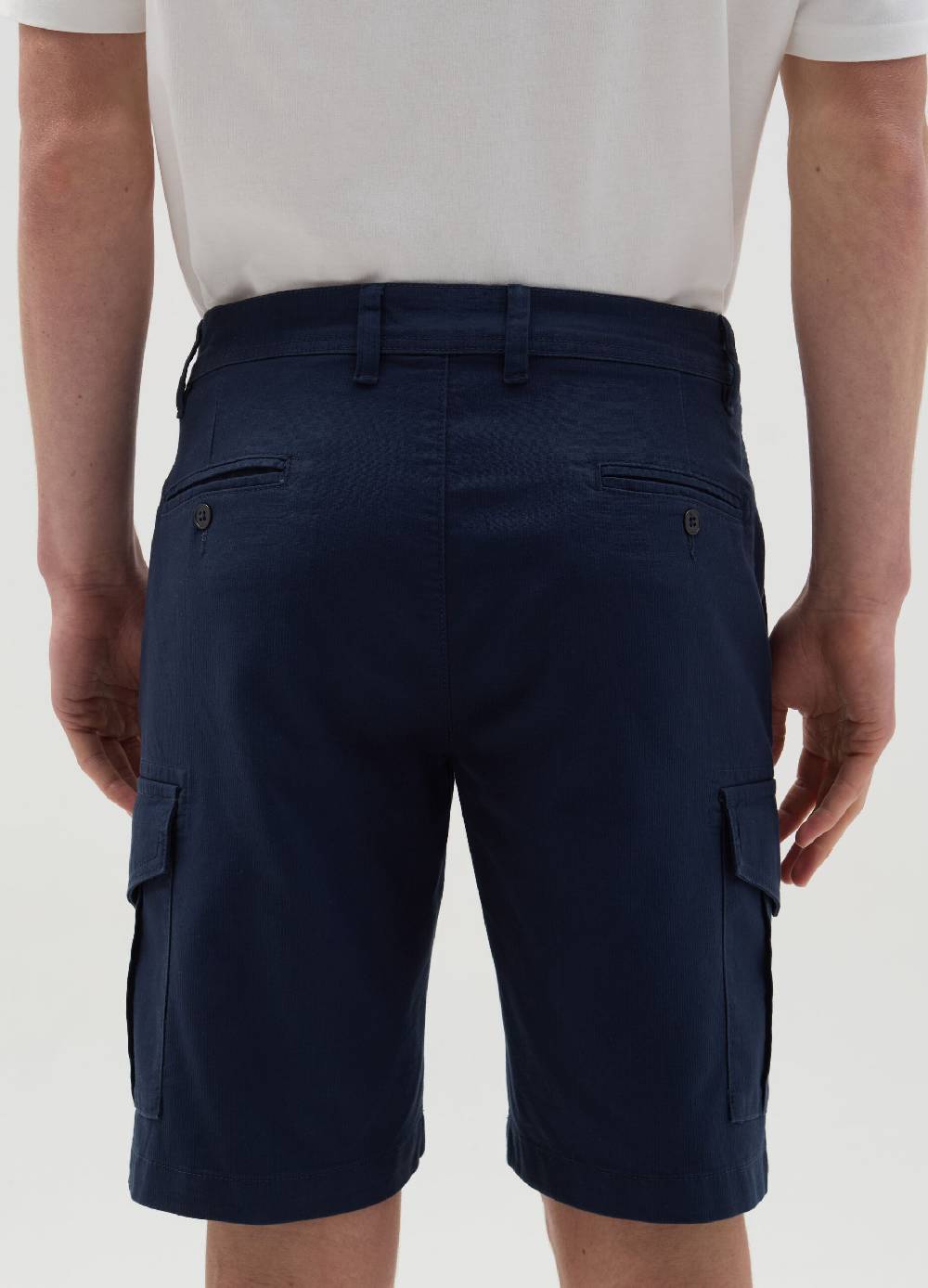 Ovs Bermuda Cargo In Cotone Stretch
