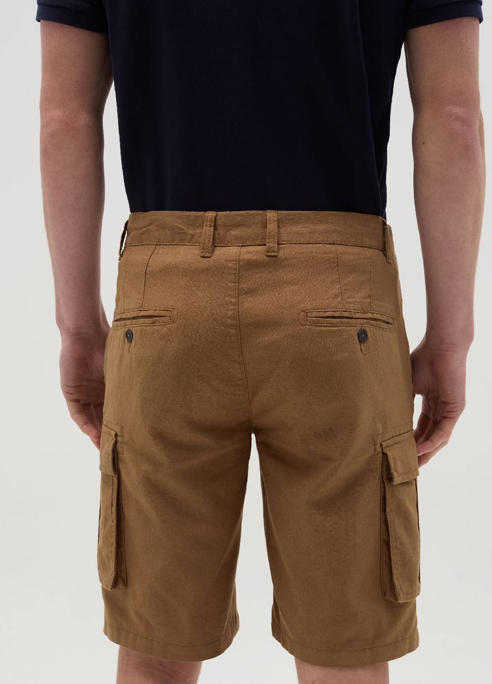 Ovs Bermuda Cargo In Cotone Stretch