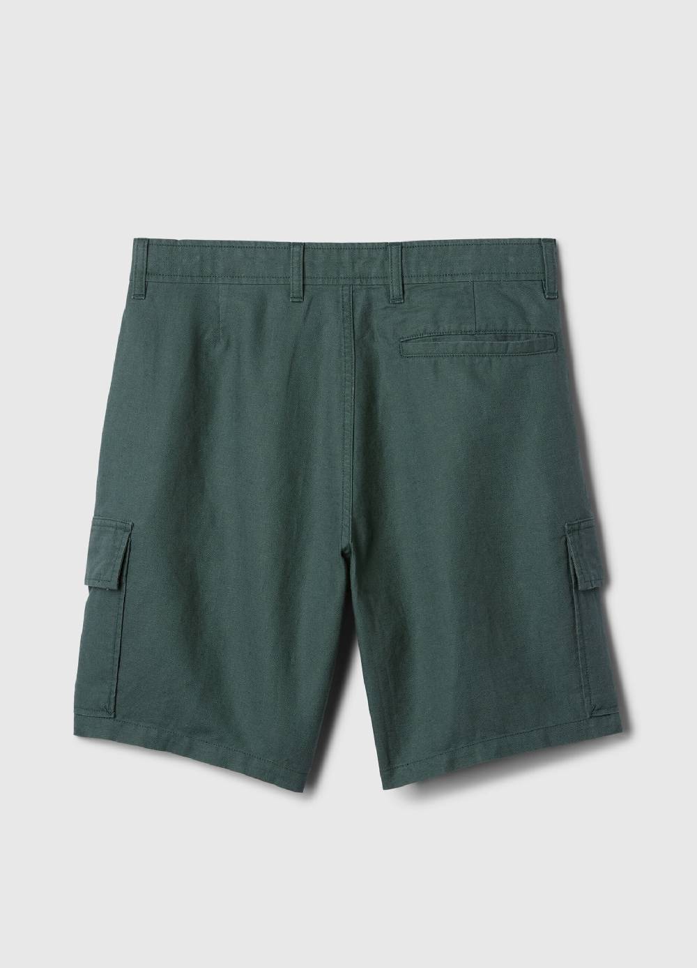 Ovs Bermuda Cargo In Lino E Cotone