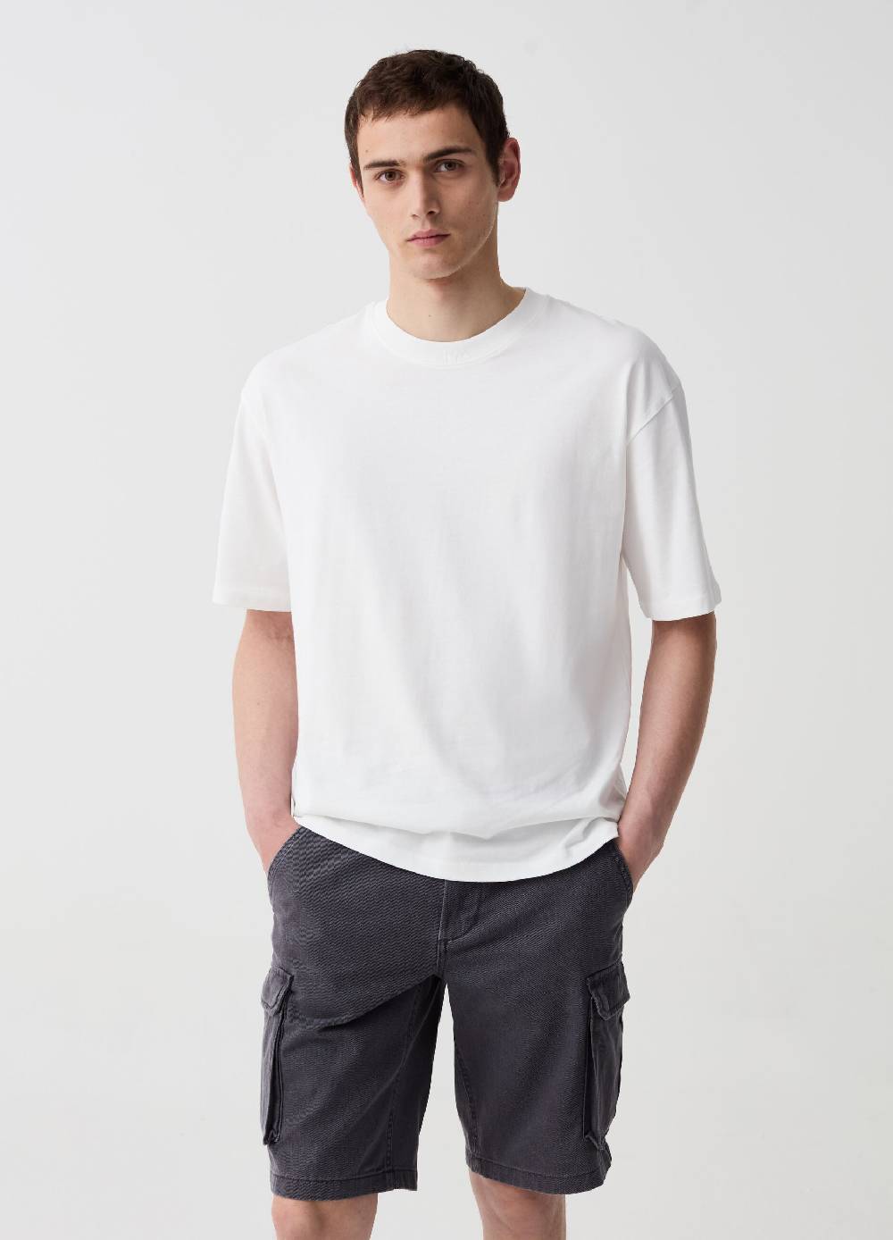 Ovs Bermuda cargo in twill di cotone