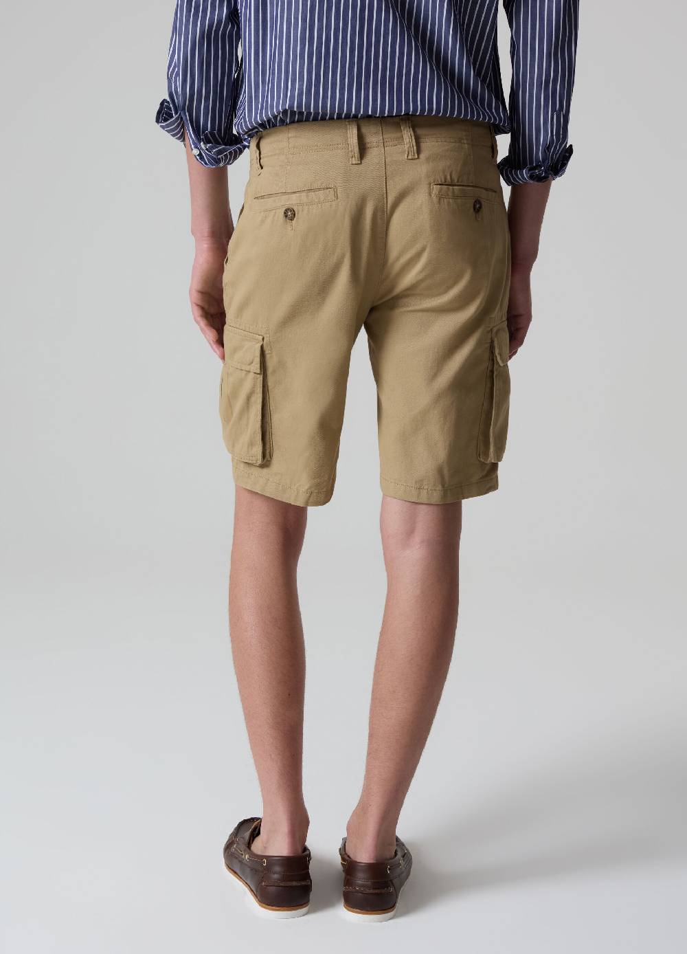 Ovs Bermuda Cargo In Twill Di Cotone