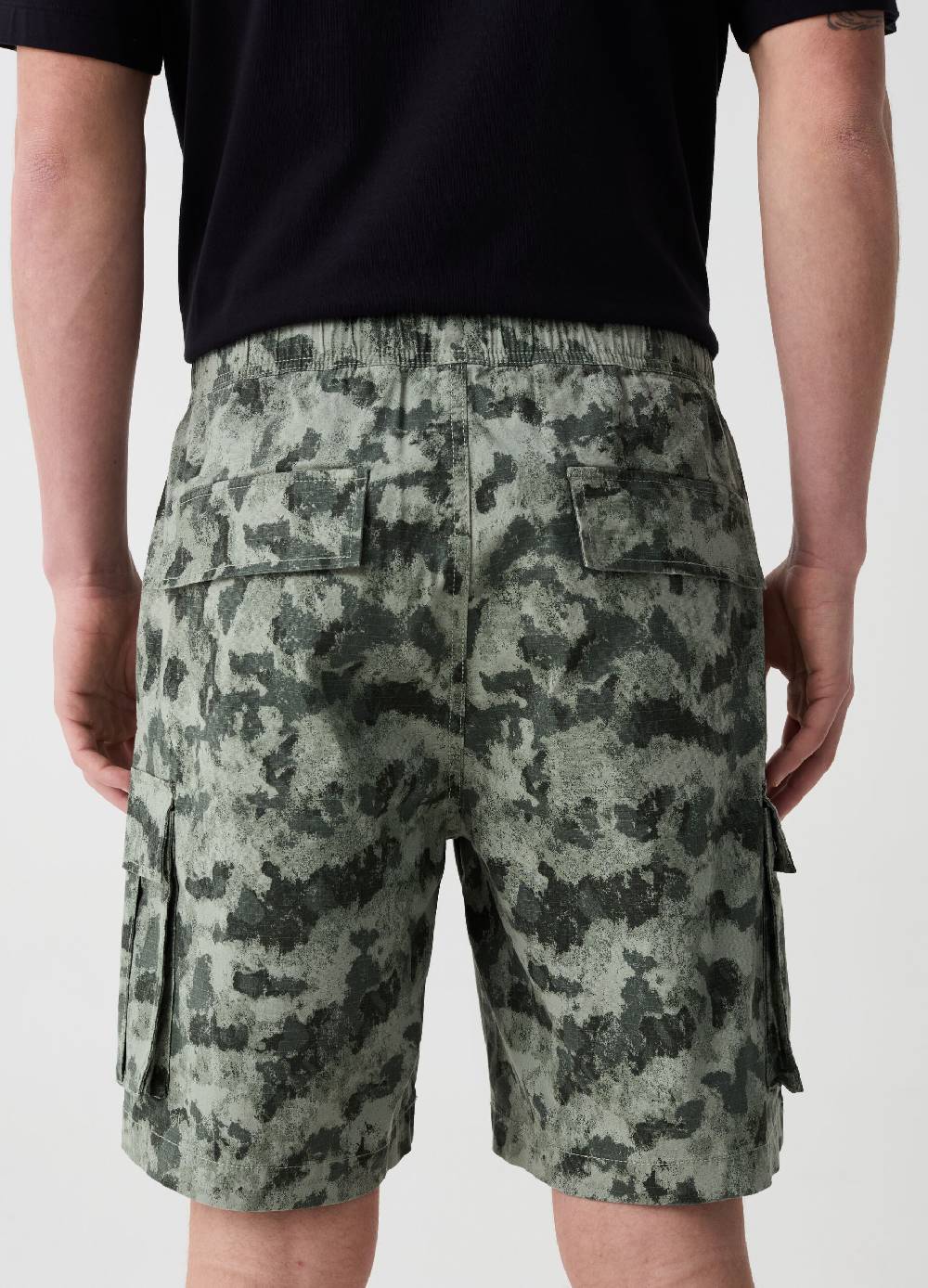 Ovs Bermuda Cargo Jogger Camouflage