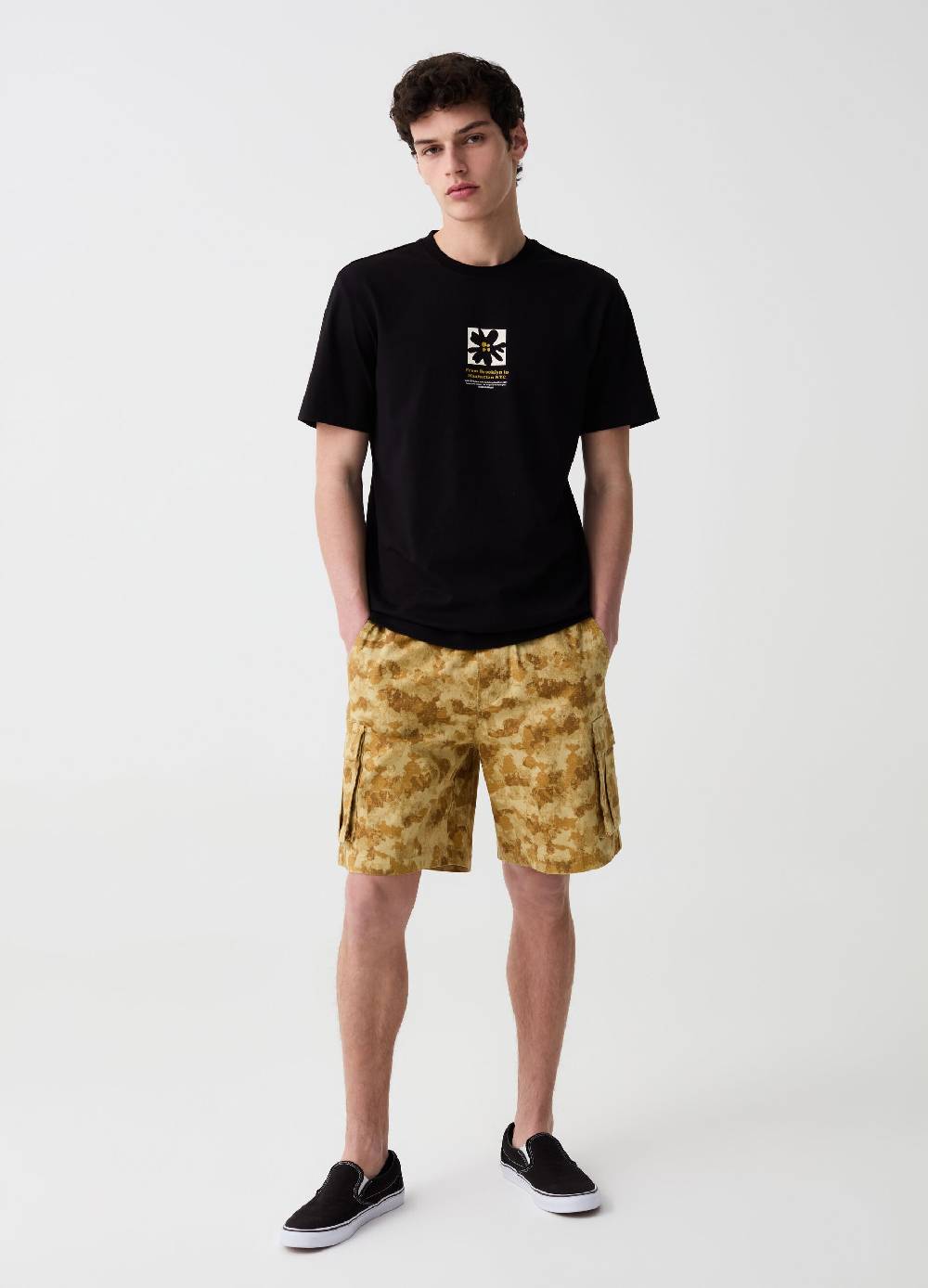 Ovs Bermuda cargo jogger camouflage