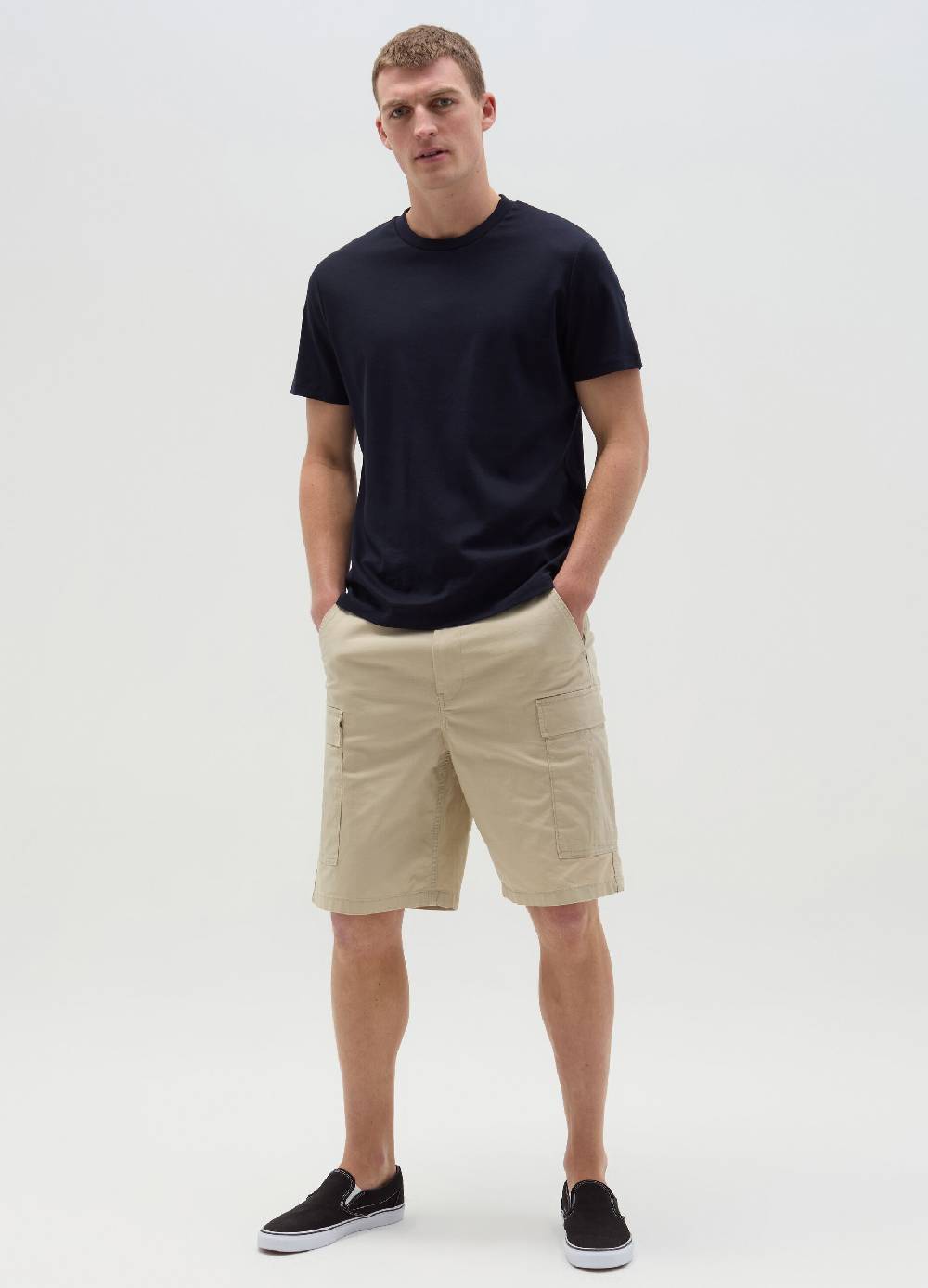 Ovs Bermuda cargo stretch con trama ripstop