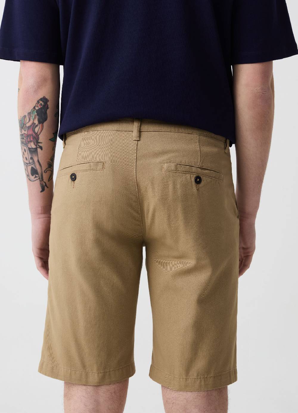 Ovs Bermuda Chino In Cotone
