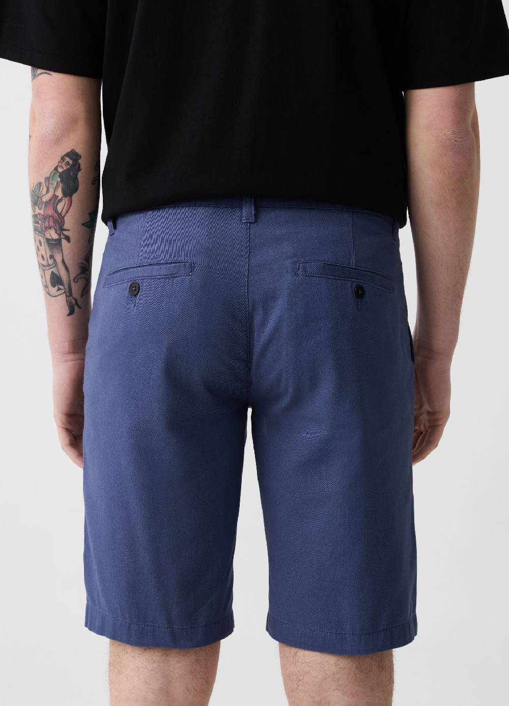 Ovs Bermuda Chino In Cotone