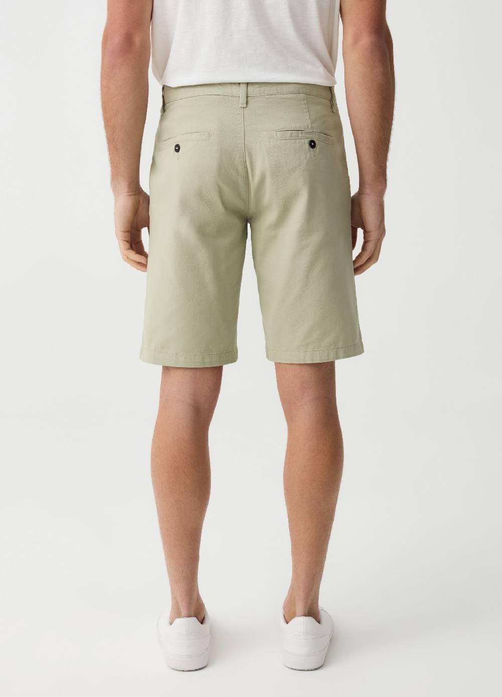 Ovs Bermuda Chino In Cotone