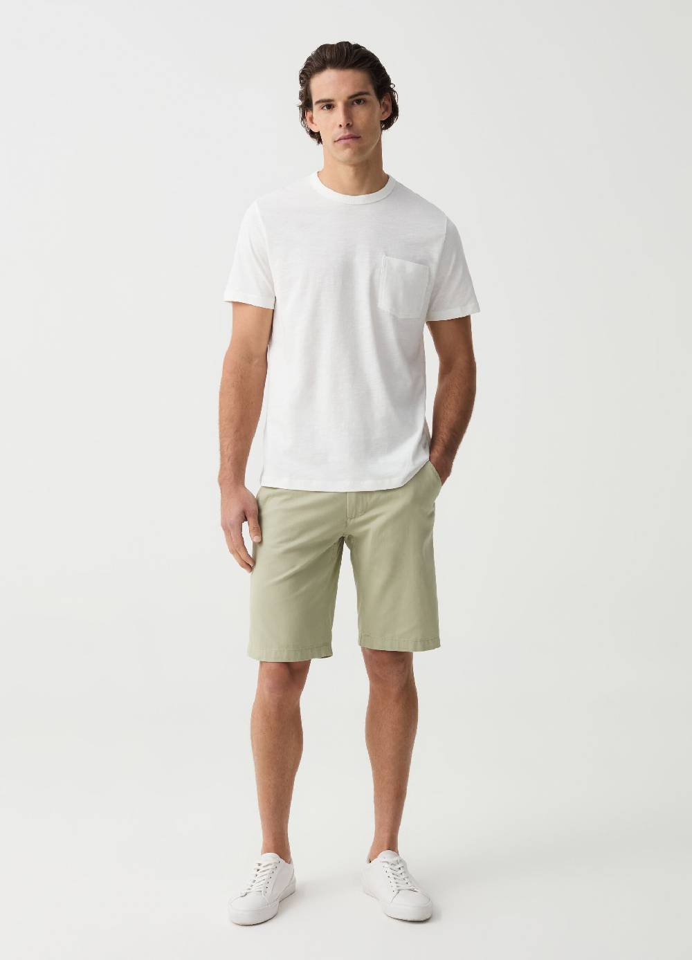 Ovs Bermuda chino in cotone