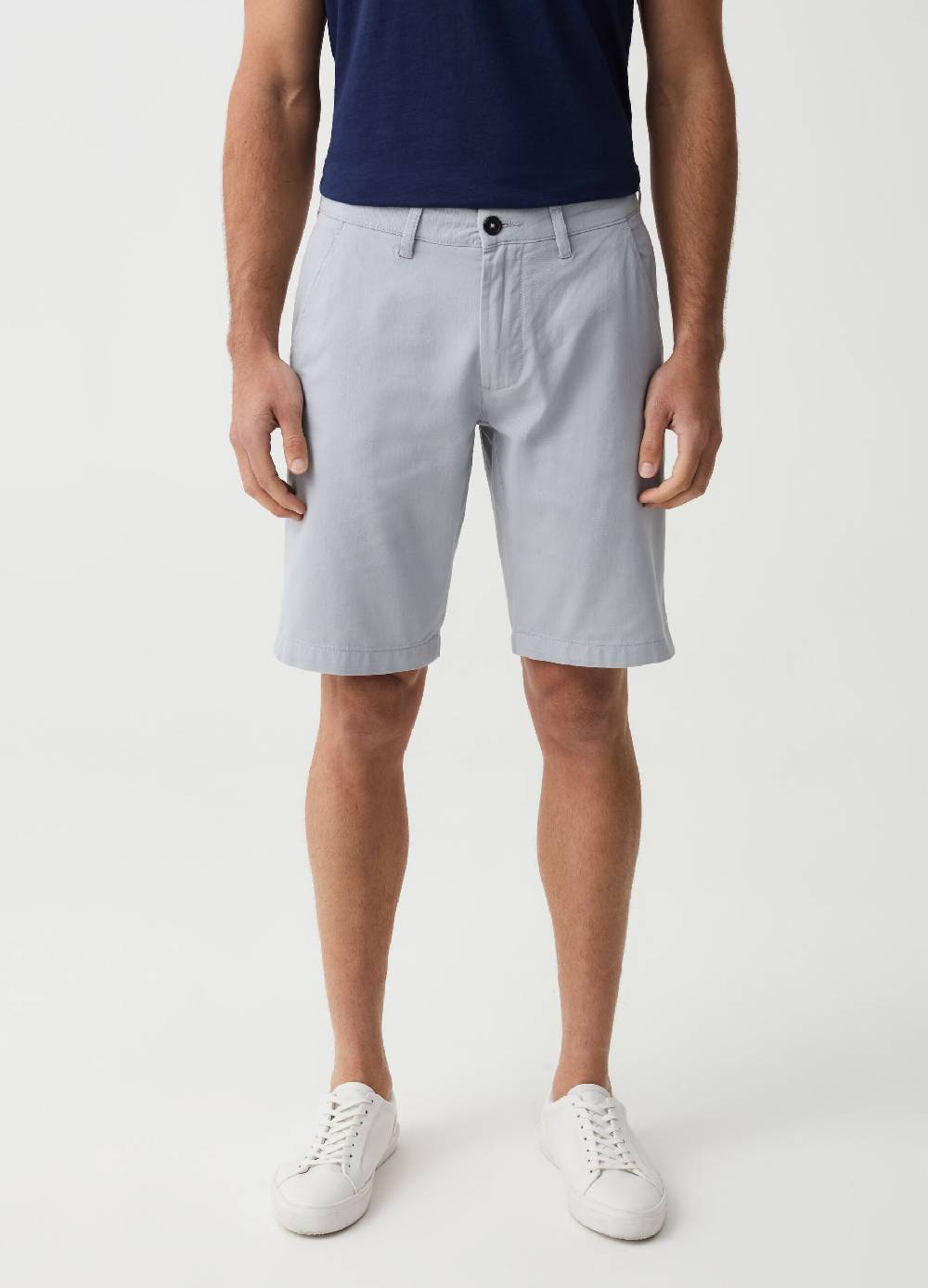 Ovs Bermuda Chino In Cotone