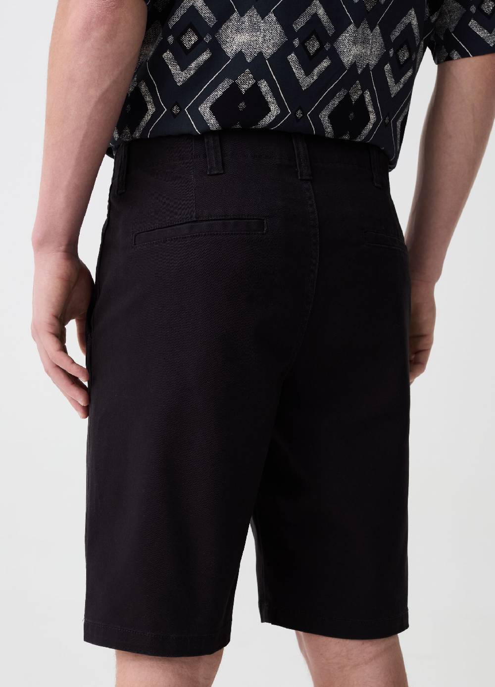 Ovs Bermuda Chino In Cotone Stretch
