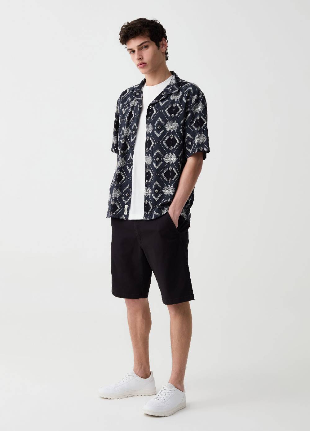 Ovs Bermuda chino in cotone stretch