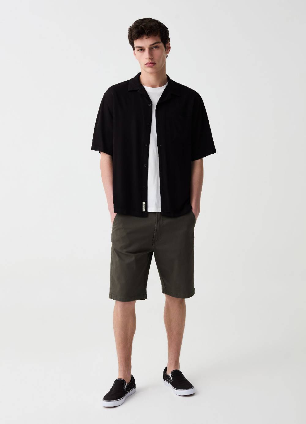 Ovs Bermuda chino in cotone stretch