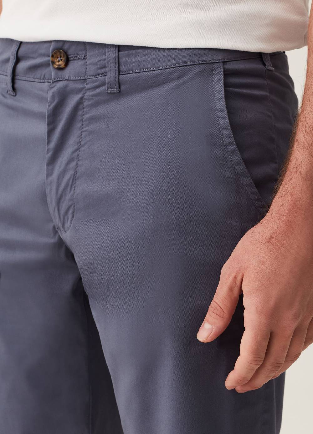 Ovs Bermuda Chino In Cotone Stretch