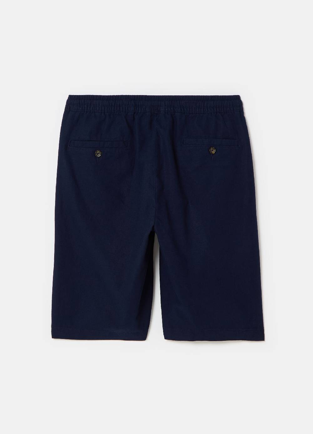 Ovs Bermuda Chino In Lino E Cotone Con Coulisse