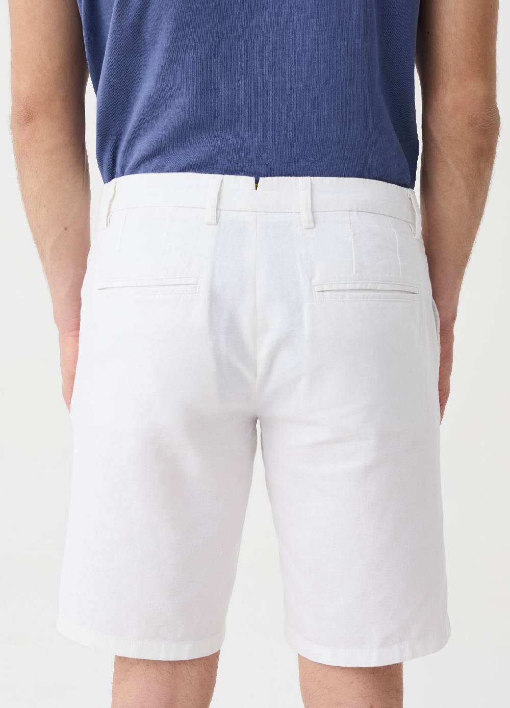 Ovs Bermuda Chino In Lino E Cotone