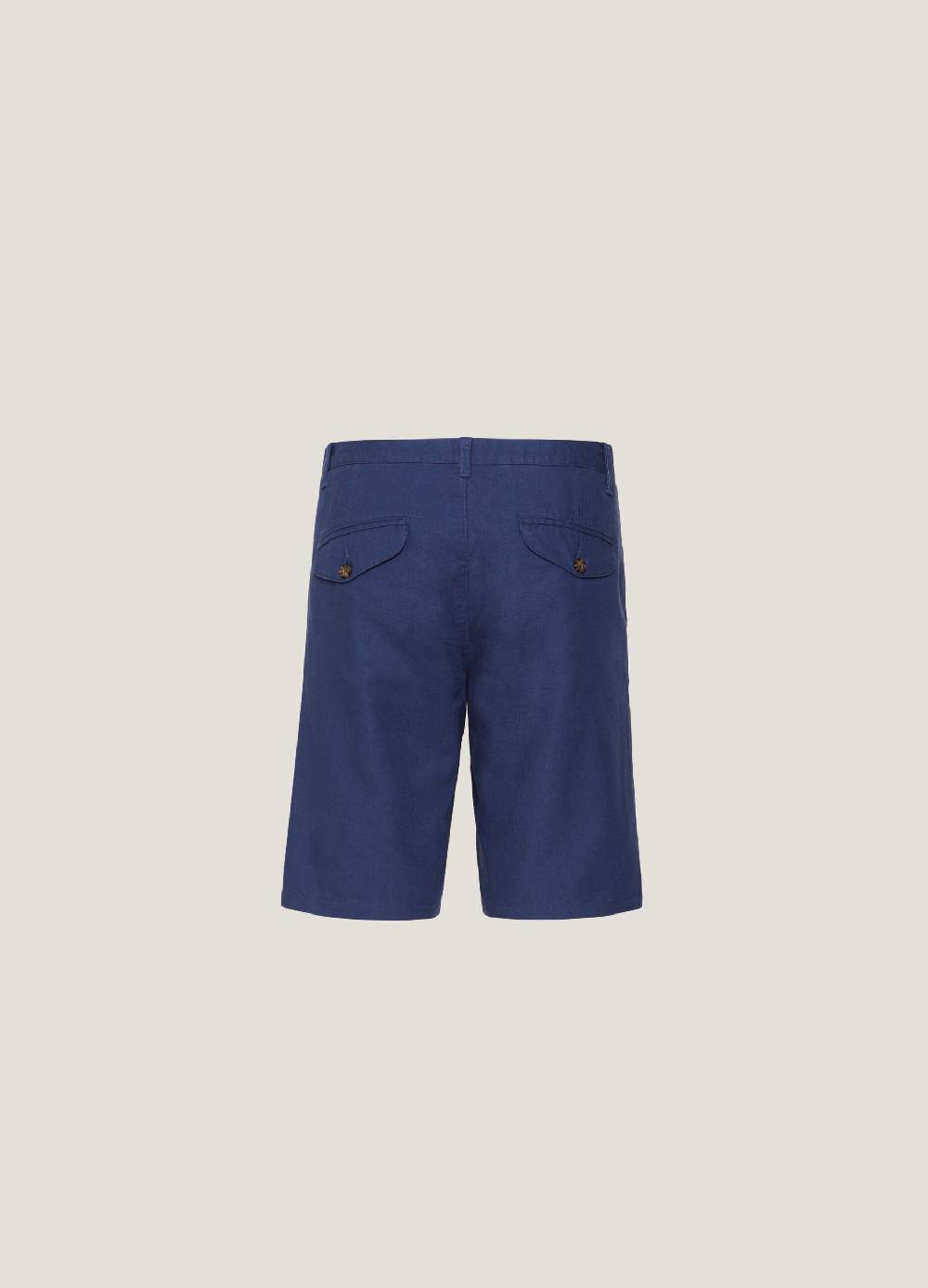 Ovs Bermuda Chino In Lino E Cotone