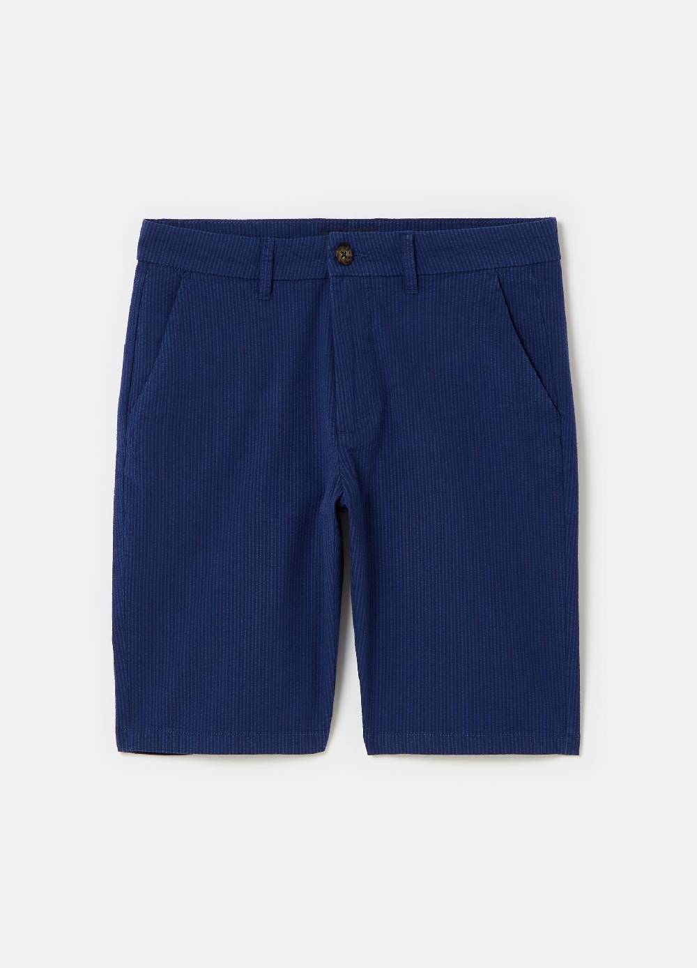 Ovs Bermuda Chino In Seersucker A Righe