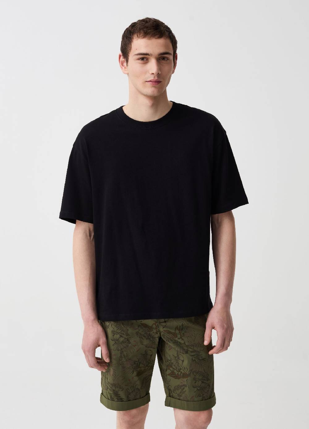 Ovs Bermuda chino stampato con trama ripstop