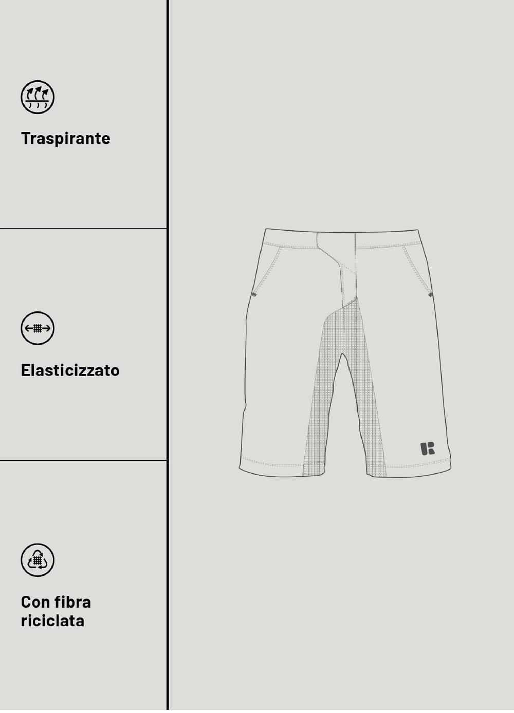 Ovs Bermuda Ciclista Urban Riders