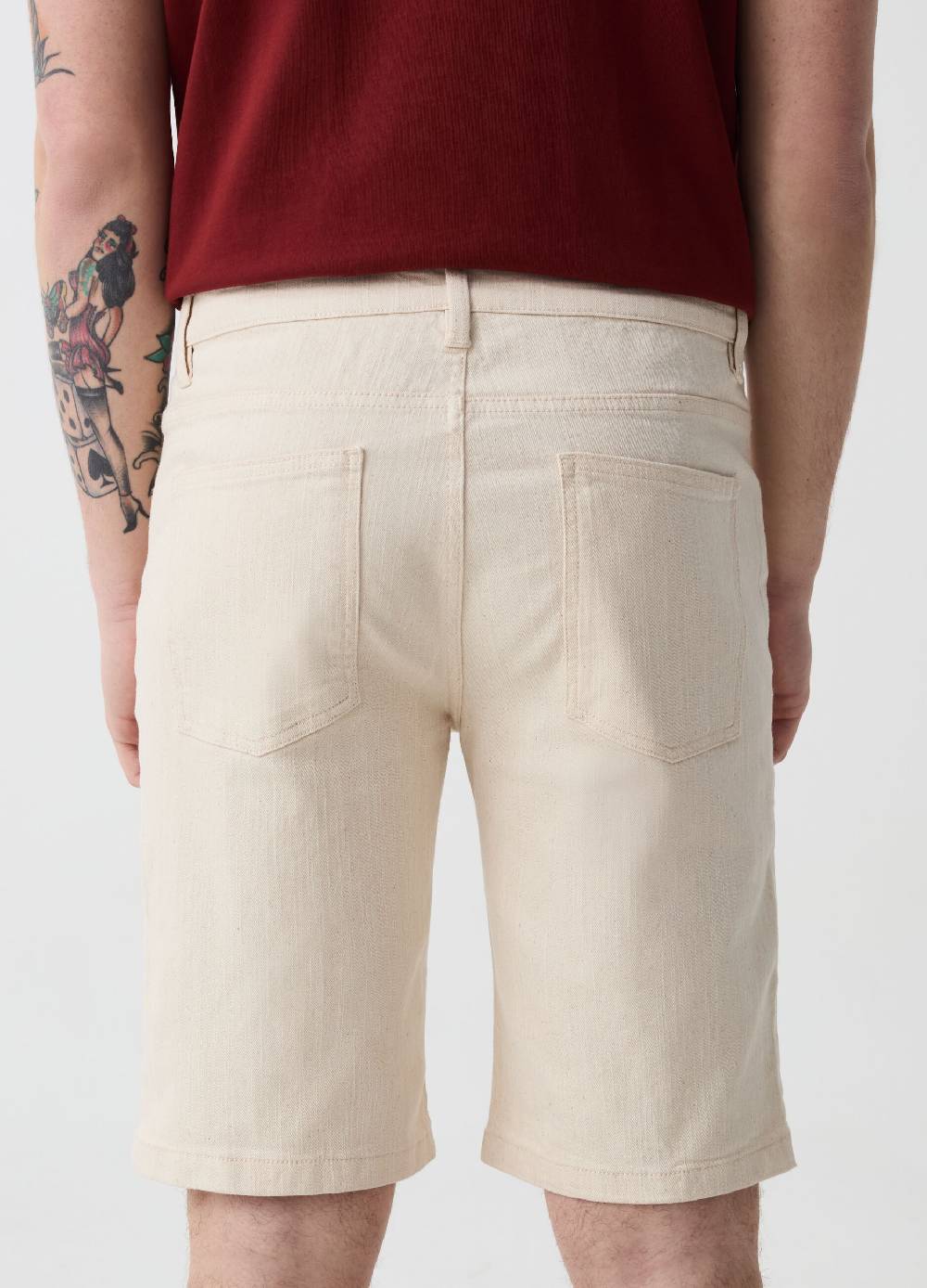 Ovs Bermuda Cinque Tasche In Cotone Stretch