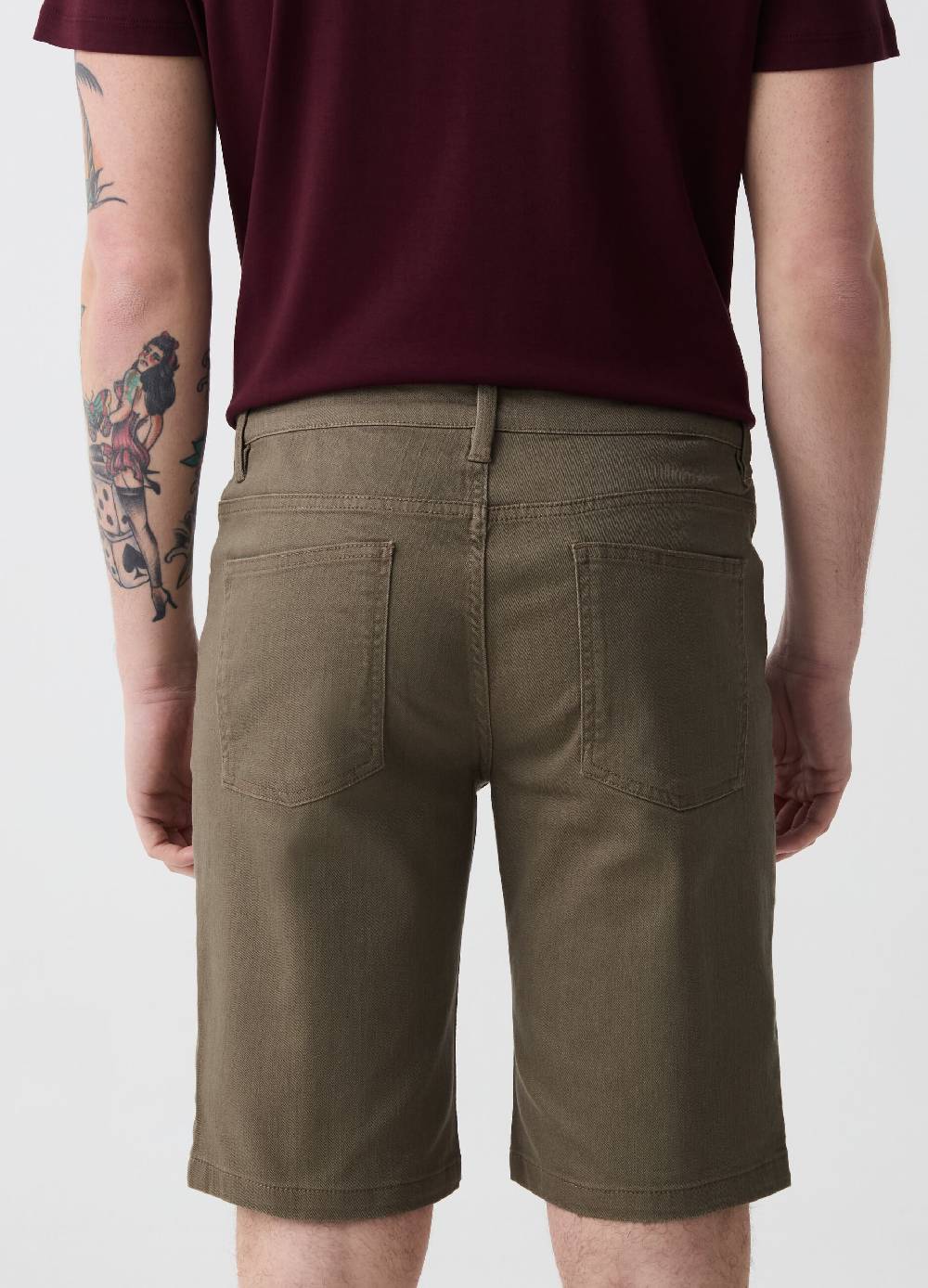 Ovs Bermuda Cinque Tasche In Cotone Stretch